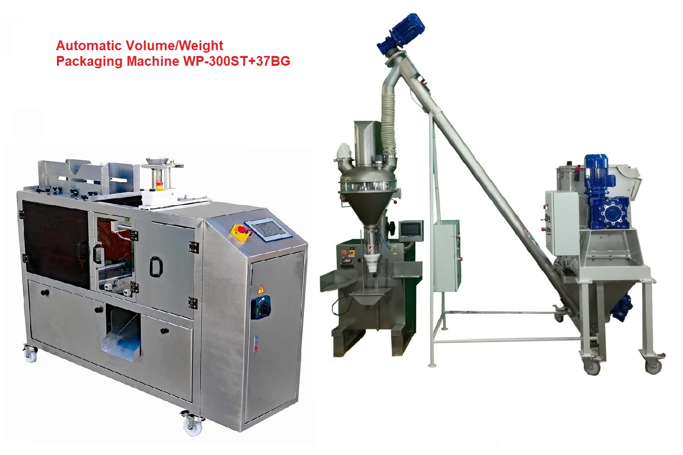 Máy đóng gói bột túi rời tự động Italia WP-300ST+37BG